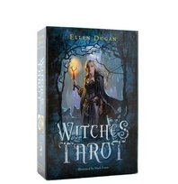 WITCHES TAROT Kit - karty tarota w zestawie z podręcznikiem Dugan Ellen