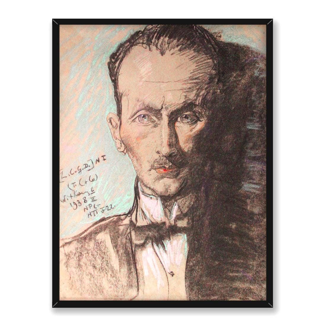 Witkacy Marian Radecki 30×40 W RAMIE - ANTYKWARIAT 