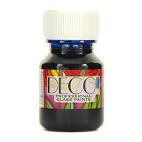 Witrażowa farba do szkła DECO 30 ml - niebieska