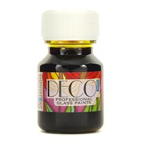 Witrażowa farba do szkła Deco, żółta, 30 ml