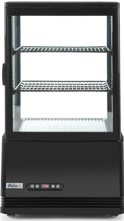 Hendi Witryna chłodnicza 58L, czarna | Hendi