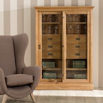 Witryna z 6 szufladami Chantal, 115x40x158 cm