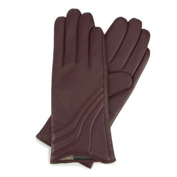 Wittchen, Damskie rękawiczki ze skóry z przeszyciem 44-6-526-BD-M, rozmiar M - WITTCHEN