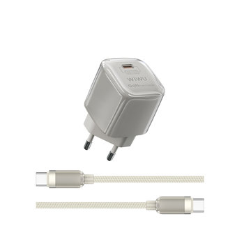 WIWU ładowarka Jello 20W GaN Charger Sets Wi-U016 C-C, EU Plug - TelForceOne