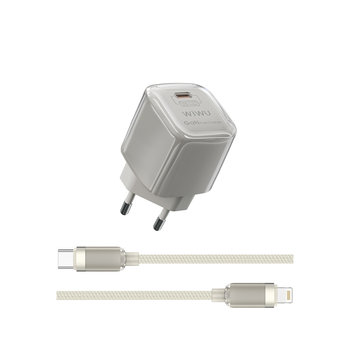 WIWU ładowarka Jello 30W GaN Charger Sets Wi-U017 C-L, EU Plug - TelForceOne