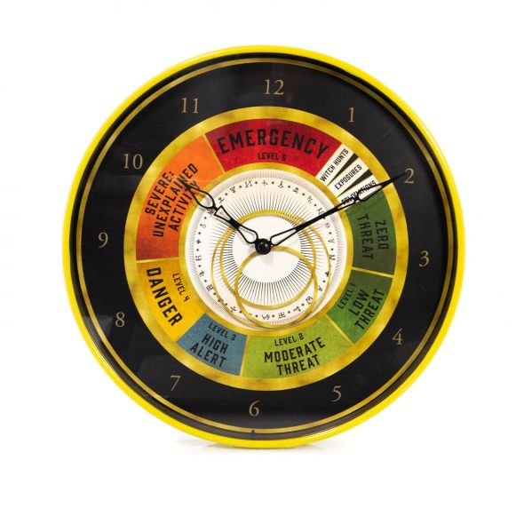 Фото - Настінний годинник Wizarding World Emergency - zegar ścienny 25,4 cm