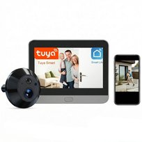 WIZJER KAMERA JUDASZ FULL WIFI TUYA WIDEODOMOFON TRYB NOCNY 5000mAH 150°