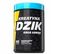 WK Dzik Kreatyna Monohydrat 369g Cola Cytryna 90 porcji WK Dzik