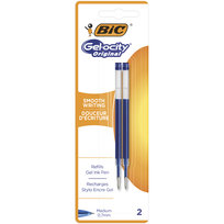 Wkład, BIC Gel-ocity Original, niebieski, 2 sztuki BIC