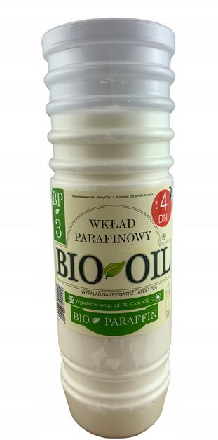 Фото - Інші прикраси Bio-Oil Wkład Biooil Parafina Bp-3  30 Szt. Płomyk (4 Dni)