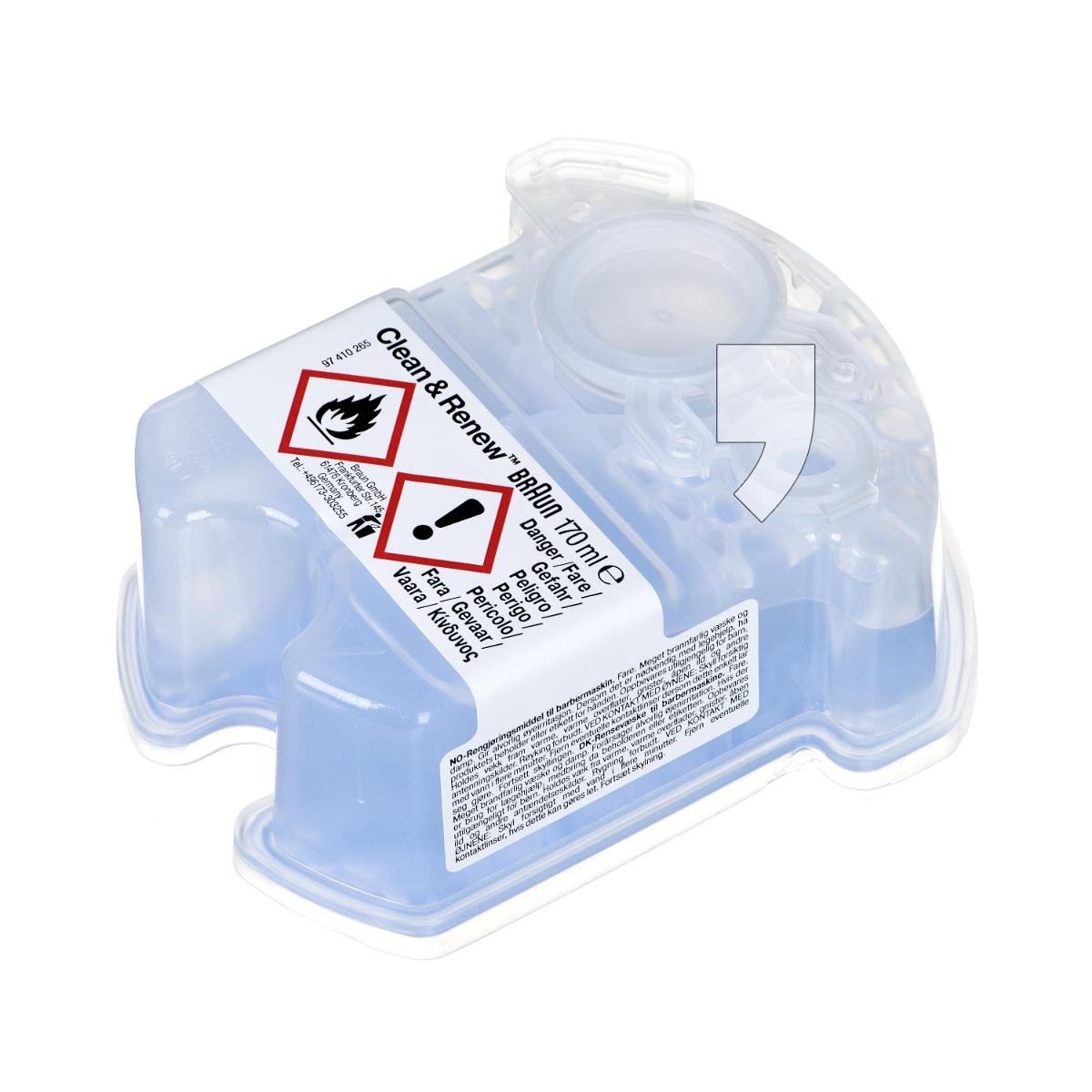 Wkład czyszczący BRAUN CCR, 6 szt. - Clean & Renew do golarek stacja czyszcząca dezynfekcja smarowanie