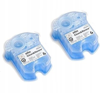 Wkład czyszczący BRAUN CCR2, 2 szt. - do golarek Clean & Renew stacja czyszcząca usuwanie bakterii - Braun