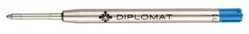 wkład do długopisu diplomat do serii excellence a plus, excellence a2, aero, optimist, esteem, traveller, magnum, m, niebieski - Diplomat