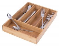 Wkład do szuflady na sztućce KINGHOFF, 35,5x26,5x5 cm