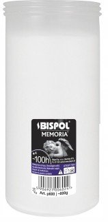 Wkład do zniczy parafinowy BISPOL P600 100H 1szt. - BISPOL