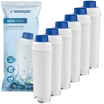 Wkład/Filtr wody do ekspresu WESSPER DeLonghi ECAM 22.360.S DLSC002, 6 szt. - Wessper
