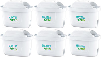 Wkład filtrujący BRITA Maxtra PRO, 6 szt. - MicroFlow technologia do dzbanków woda pitna oczyszczanie filtr do wody - Brita