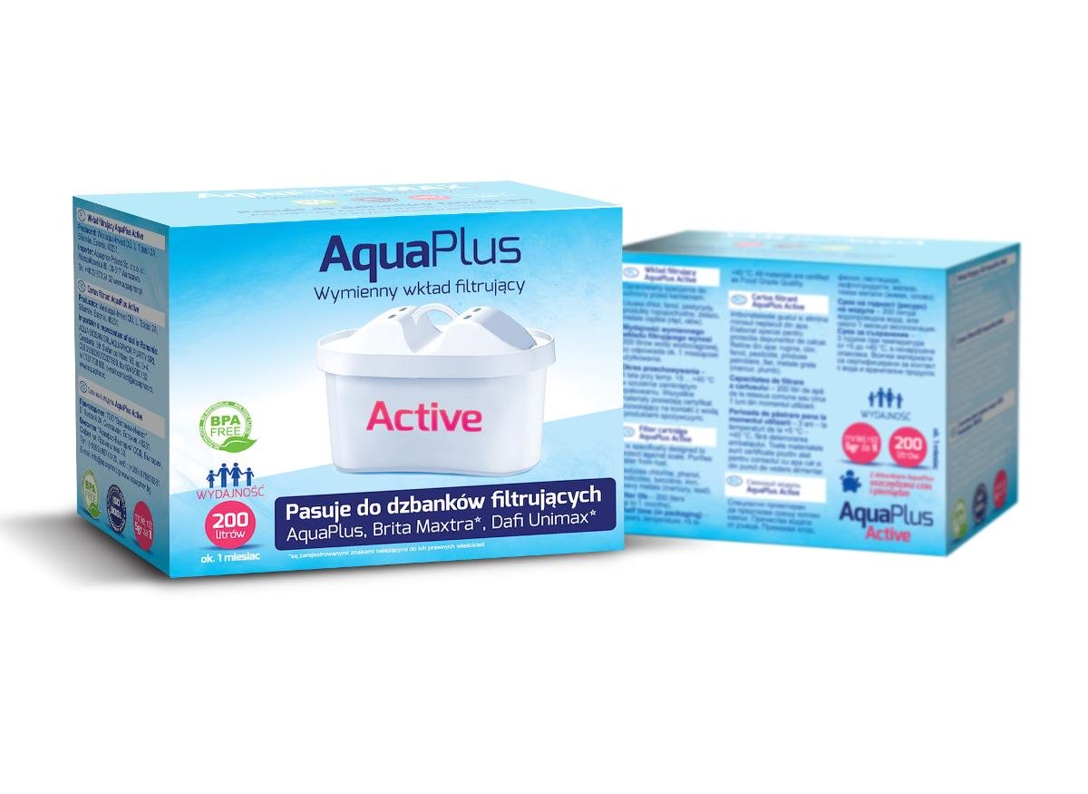 Фото - Картридж для води Aquaphor Wkład filtrujący do dzbanka AquaPlus Active 