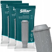 Wkład filtrujący Sillar do ekspresu Nivona Krups - zamiennik - 3 sztuki