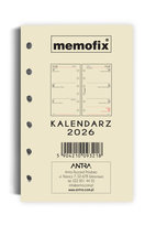 Wkład kalendarzowy 2026 tygodniowy A6 