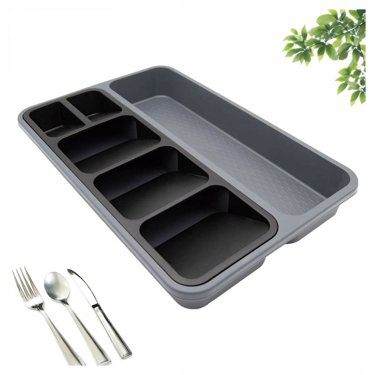 inna (Inny) Inna (Inny) Wkład Na Sztućce Do Szuflady Segregator Kuchenny Organizer Z Przegródkami