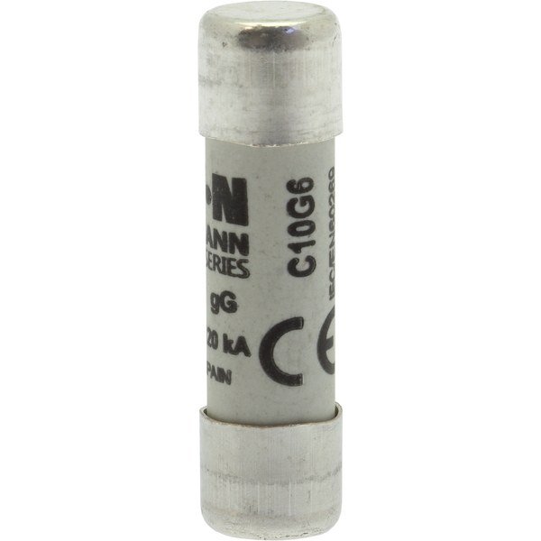 Фото - Інші електротовари Eaton Wkładka cylindryczna 10 x 38 mm 6A GG 500V AC CYLINDRICAL FUSE 10 x 38 6A 