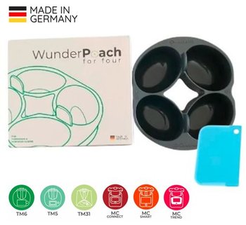 Wkładka do gotowania jajek w Thermomix i Monsieur Cuisine SKROBKA - WunderMix