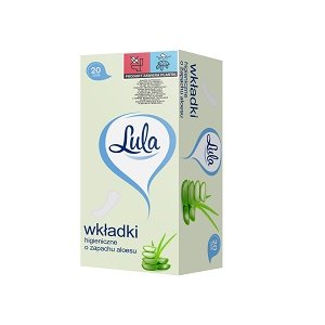 Wkładki higieniczne LULA zapach aloesowy 20 szt. - Lula