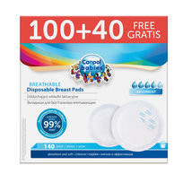 Wkładki laktacyjne z paskiem samoprzylepnym 140 szt.