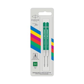 Wkłady do długopisów Parker Zielony M | 2 szt. - 2166546 - Parker