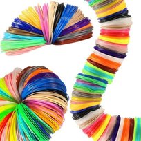 WKŁADY DO DŁUGOPISU 3D PEN Filament PLA Długopis ZESTAW 20 KOLORÓW MIX 200m