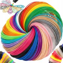 Wkłady Do Długopisu 3D Pen Filament Pla - Zestaw 20 Kolorów Mix 100 M