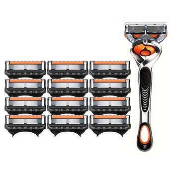 Wkłady do Gillette Fusion 5 Proglide + Rączka – 12 Sztuk Nożyki Ostrza - Inna marka