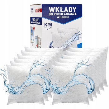 Wkłady do Pochłaniacza Wilgoci 280g x 12szt K&M, MOCNE! - KM