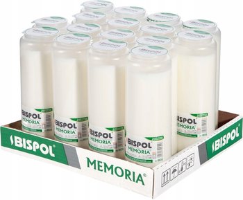 Wkłady Do Zniczy Olejowe Bispol Wo8 192H 16szt - BISPOL