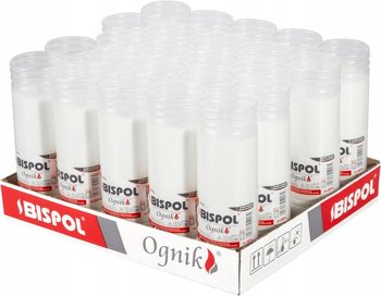 Wkłady Do Zniczy Parafinowe Bispol Wp4 96H 24szt - BISPOL