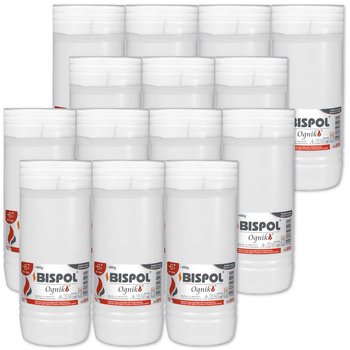 Wkłady Do Zniczy Parafinowe Bispol Wp6 144H 6 Dni 14 Sztuk - BISPOL