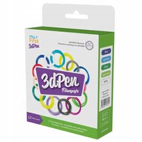 Wkłady Filamenty 5x 5m Filament Do Długopis 3d Pen Make Myfirst Pcl 1.75mm / Chłodne Kolory / Fp3301ac-cc01
