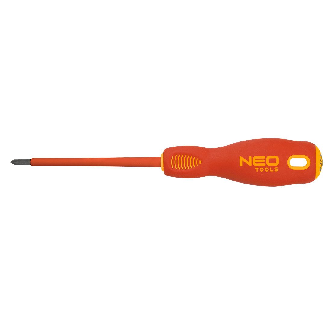 NEO TOOLS, Wkrętak krzyżowy 1000V, PH0 x 60 mm, S2, 04-071