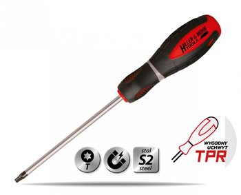 Wkrętak Torx T25X100Mm, Stal S2, Uchwyt 3-Materiałowy - Inny producent