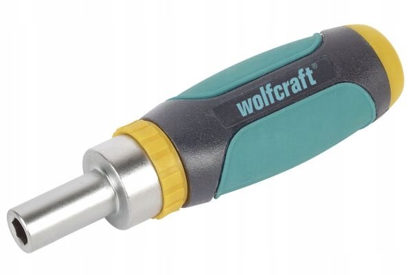 Wkrętak WOLFCRAFT, + 5 końcówek mini