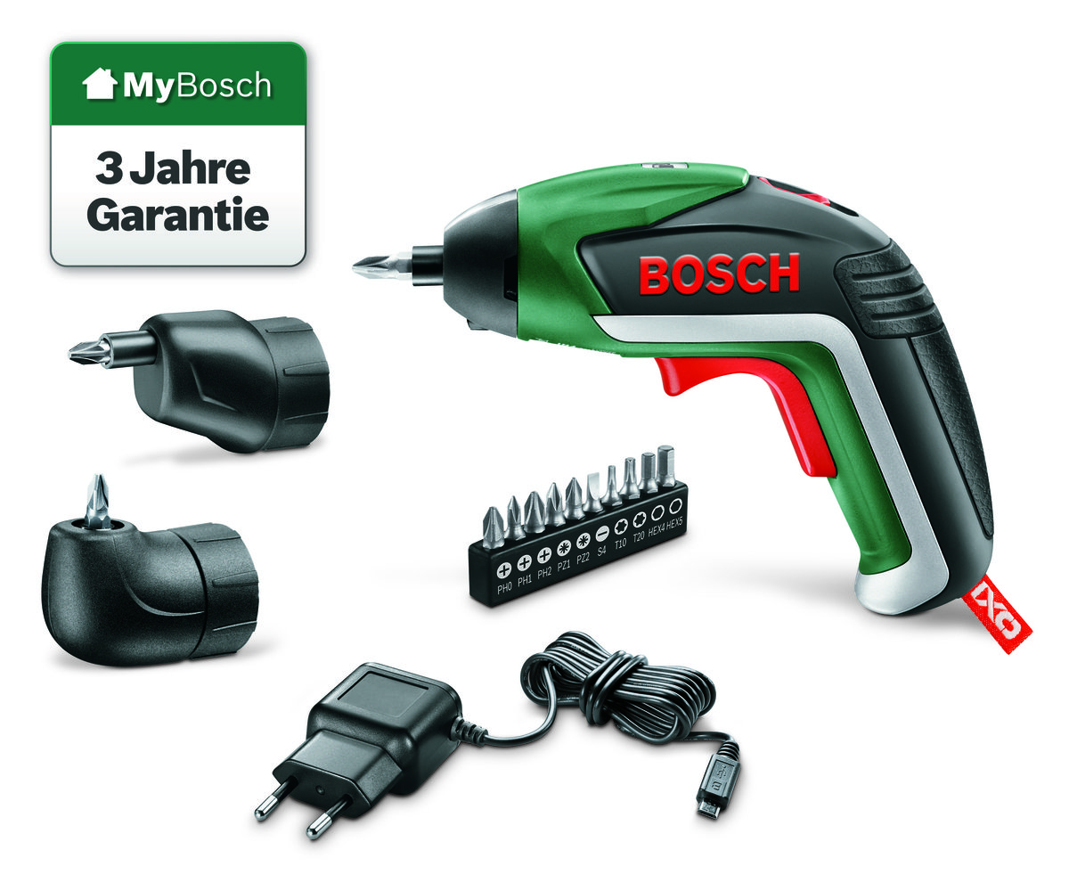 Wkrętarka BOSCH IXO, 2 końcówki, 3,6 V