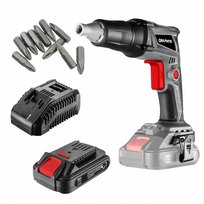 WKRĘTARKA płyty g/k BEZ SZCZOT + AKU 2AH ŁADOWARKA