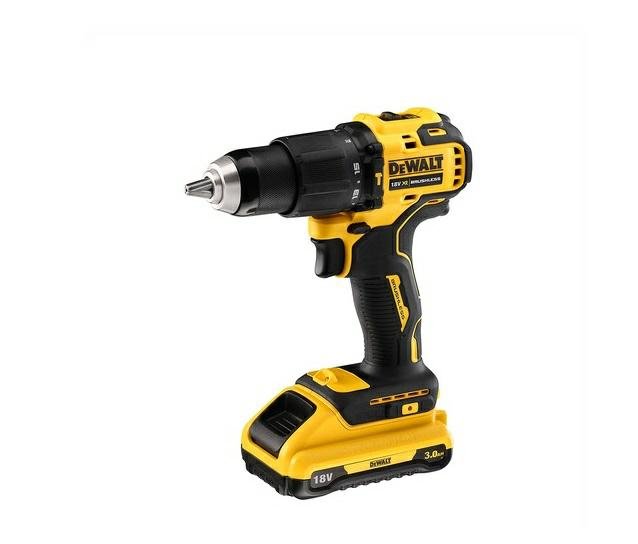 Wkrętarka udarowa DEWALT, 18V, 65Nm, 2x3,0 Ah, Brushless