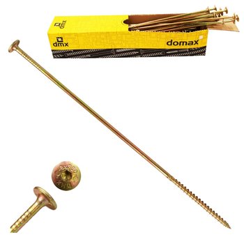 Wkręty Ciesielskie Do Drewna Talerzowe 8X320 Torx - DOMAX