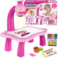 WKS, Magiczny Stolik do malowania z tablicą i projektorem