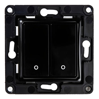 Włącznik ścienny Shelly 2 przyciski (czarny) - Inny producent
