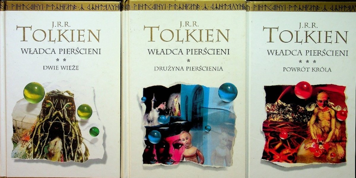 Władca pierścieni Tom 1 do 3 - J.R.R. Tolkien | Książka w Empik