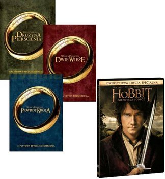 Władca Pierścieni Trylogia edycja rozszerzona + Hobbit: Niezwykła Podróż - Jackson Peter