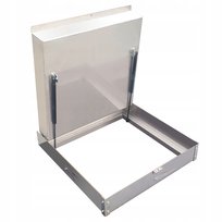 WŁAZ REWIZ STUDZIENKA 60/60/80 AMORTYZ nierdzewka